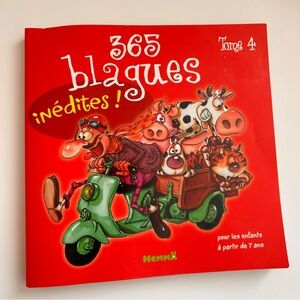 365 Blagues Inédites - kids Joke Book 365 days age 7 and up FRENCH